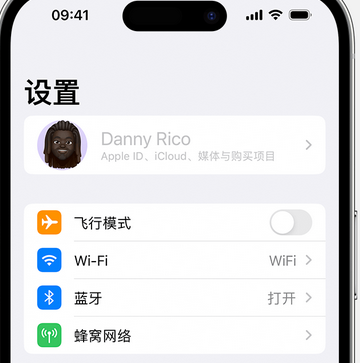 泰来appleID维修服务iPhone设置中Apple ID显示为灰色无法使用