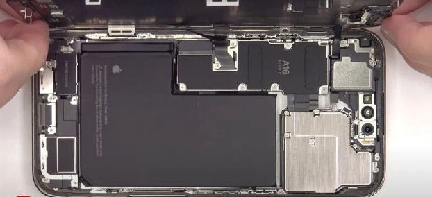 泰来苹果14维修分享看iPhone 14 Pro Max拆解 