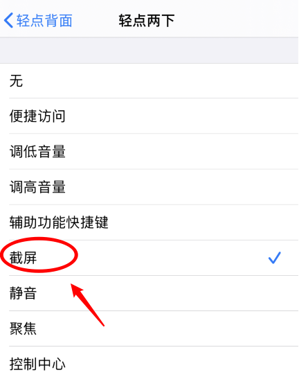 泰来苹果手机维修分享iPhone12如何启用双击截屏 